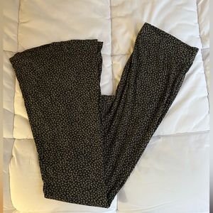 Topshop Ditsy Floral Flare Trousers